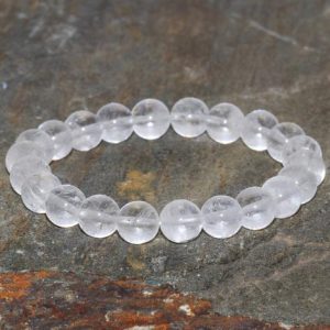 Shop Quartz Crystal Bracelets! 8mm Milky Clear Quartz Crystal Bracelet, Yoga Wrist Mala Beads, Meditation Jewelry, Milk, Master Healer – Clarity – Healing for All Chakras | Natural genuine Quartz bracelets. Buy crystal jewelry, handmade handcrafted artisan jewelry for women.  Unique handmade gift ideas. #jewelry #beadedbracelets #beadedjewelry #gift #shopping #handmadejewelry #fashion #style #product #bracelets #affiliate #ad