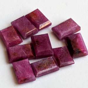 Shop Ruby Stones & Crystals! 11.5-12mm Ruby Plain Table Cut Cabochons, Natural Loose Ruby Gems, Ruby For Jewelry, Ruby Cabochons (5pcs To 10Pcs Options) – PDG114 | Natural genuine stones & crystals in various shapes & sizes. Buy raw cut, tumbled, or polished gemstones for making jewelry or crystal healing energy vibration raising reiki stones. #crystals #gemstones #crystalhealing #crystalsandgemstones #energyhealing #affiliate #ad