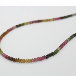 Shop Watermelon Tourmaline Necklaces! Watermelon Tourmaline Necklace, Watermelon Tourmaline Jewelry, Beaded, Shaded, Ombre Jewelry, Gemstone Jewelry | Natural genuine Watermelon Tourmaline necklaces. Buy crystal jewelry, handmade handcrafted artisan jewelry for women.  Unique handmade gift ideas. #jewelry #beadednecklaces #beadedjewelry #gift #shopping #handmadejewelry #fashion #style #product #necklaces #affiliate #ad