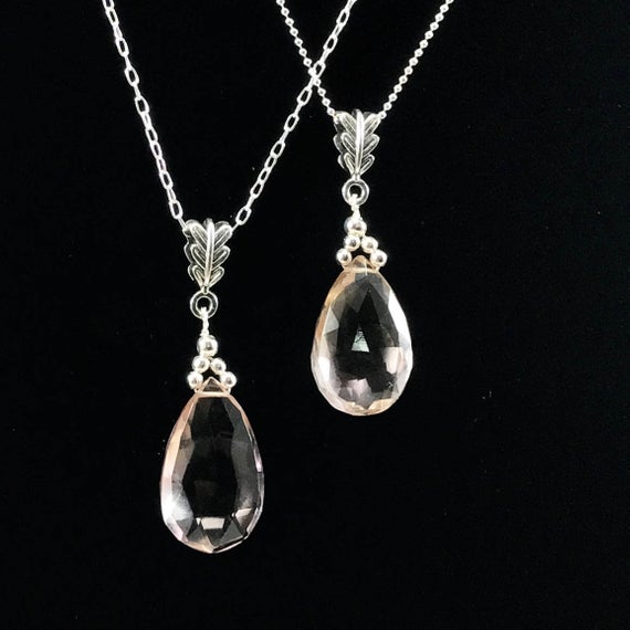 Ametrine Gemstone Pendant Necklace/ Violet/ Yellow/ Natural/ Gemstone/ Ametrine/ Nature Art/ Jewelry