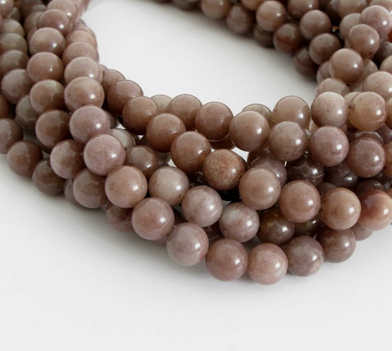 8mm Lavender Aventurine Beads, 8mm Round Lavender Aventurine Bead Strand, Full Strand, Natural Gemstone, Ave202