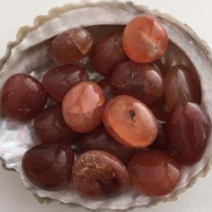 Carnelian Small Tumbled Stone, Vitality, Love of life, Grounding and Acceptance, Healing Stone, Healing Crystal, Chakra Stone, Spiritual | Natural genuine stones & crystals in various shapes & sizes. Buy raw cut, tumbled, or polished gemstones for making jewelry or crystal healing energy vibration raising reiki stones. #crystals #gemstones #crystalhealing #crystalsandgemstones #energyhealing #affiliate #ad
