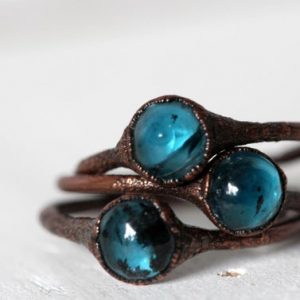 Shop Kyanite Rings! Kyanite Ring – Moss Kyanite Ring – Teal Blue Crystal Jewelry – Stone Stacking Ring – Silver Kyanite Ring | Natural genuine Kyanite rings, simple unique handcrafted gemstone rings. #rings #jewelry #shopping #gift #handmade #fashion #style #affiliate #ad
