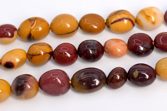 8-10mm Multicolor Mookaite Beads Pebble Nugget Grade Aaa Genuine Natural Gemstone Loose Beads 15.5" / 7.5" Bulk Lot Options (108538)
