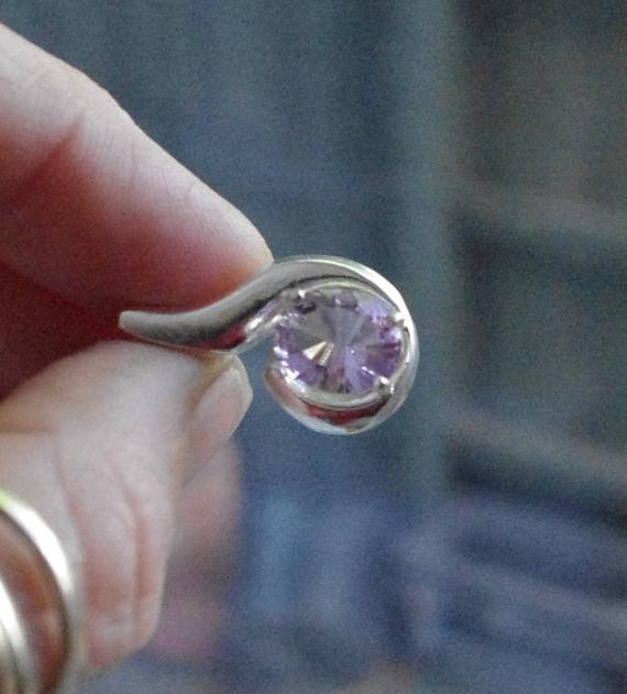 Natural Oval Cut Ametrine In Sterling Silver Pendant