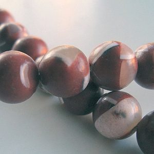 Shell Pearl Beads 8mm Lustrous Shell Pearl / Brick Stone Pressed Smooth Rounds  – 8 inch Strand | Natural genuine beads Gemstone beads for beading and jewelry making.  #jewelry #beads #beadedjewelry #diyjewelry #jewelrymaking #beadstore #beading #affiliate #ad