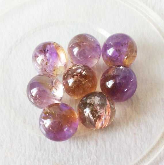 Rare Nature Ametrine Sphere/ametrine Crystal Ball/quartz Ball/gift For Her/pendant For Necklace (size:20mm,30mm,40mm,custom Size)