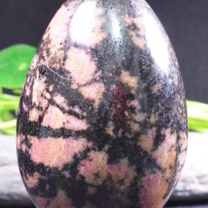 Shop Rhodonite Points & Wands! Large Pink And Black Rhodonite Egg Shaped Crystal/Egg Shaped Pink Rhodonite Stone/Energy stone/Decoration/Display-1 point -89*59mm-572g #978 | Natural genuine stones & crystals in various shapes & sizes. Buy raw cut, tumbled, or polished gemstones for making jewelry or crystal healing energy vibration raising reiki stones. #crystals #gemstones #crystalhealing #crystalsandgemstones #energyhealing #affiliate #ad