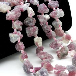 Shop Tourmaline Chip & Nugget Beads! Pink Tourmaline, Raw Pink Tourmaline Chips Rough Cut Nugget Natural Gemstone Loose Beads – PGS155 | Natural genuine chip Tourmaline beads for beading and jewelry making.  #jewelry #beads #beadedjewelry #diyjewelry #jewelrymaking #beadstore #beading #affiliate #ad