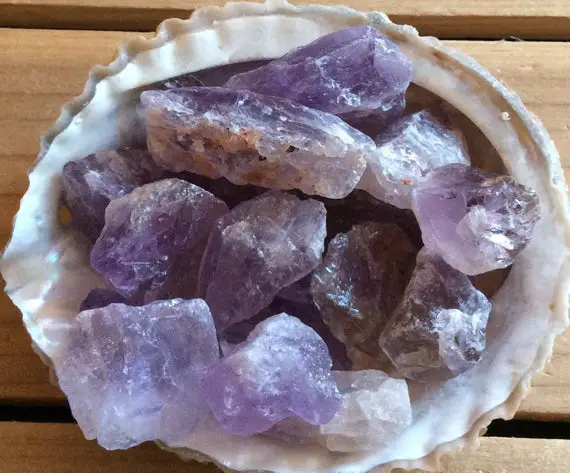 Amethyst With Some Ametrine Rough Chunks, Natural Crystal Stones, Spiritual Stone, Healing Stone, Healing Crystal, Chakra