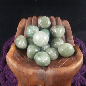 Shop Tumbled Aventurine Crystals & Pocket Stones! Green Aventurine Tumbled Stone Polished Crystal Stones Crystals Unique round large tumbles | Natural genuine stones & crystals in various shapes & sizes. Buy raw cut, tumbled, or polished gemstones for making jewelry or crystal healing energy vibration raising reiki stones. #crystals #gemstones #crystalhealing #crystalsandgemstones #energyhealing #affiliate #ad