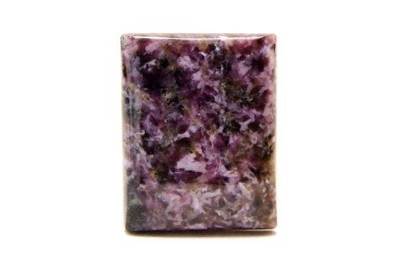 Charoite Cabochon Stone (27mm X 22mm X 5mm) 33cts - Rectangle Cabochon - High Quality Gem