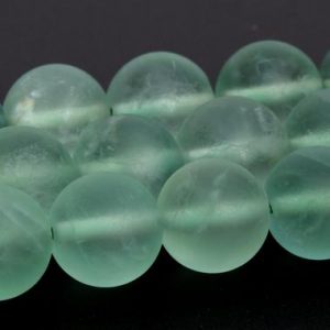 Shop Fluorite Beads! Matte Green Fluorite Beads Grade A Genuine Natural Gemstone Round Loose Beads 6/8/10/12MM Bulk Lot Options | Natural genuine beads Fluorite beads for beading and jewelry making.  #jewelry #beads #beadedjewelry #diyjewelry #jewelrymaking #beadstore #beading #affiliate #ad