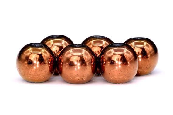 Hematite Gemstone Beads 3mm Red Bronze Round Aaa Quality Loose Beads (101339)