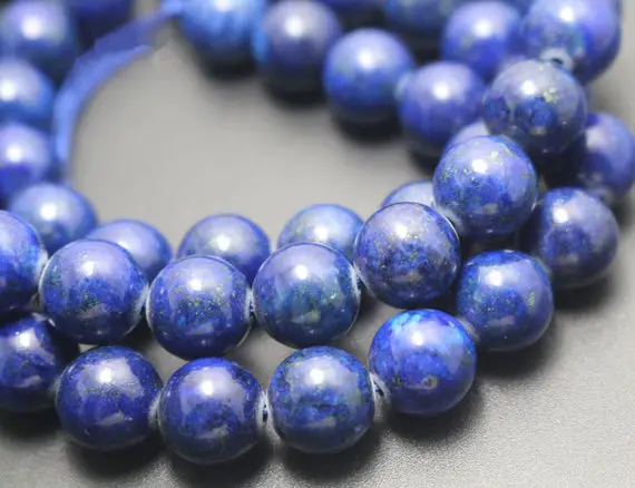 Dyed Lapis Lazuli Beads,smooth And Round Stone Beads,4mm/6mm/8mm/10mm/12mm Beads Supply,15 Inches One Starand