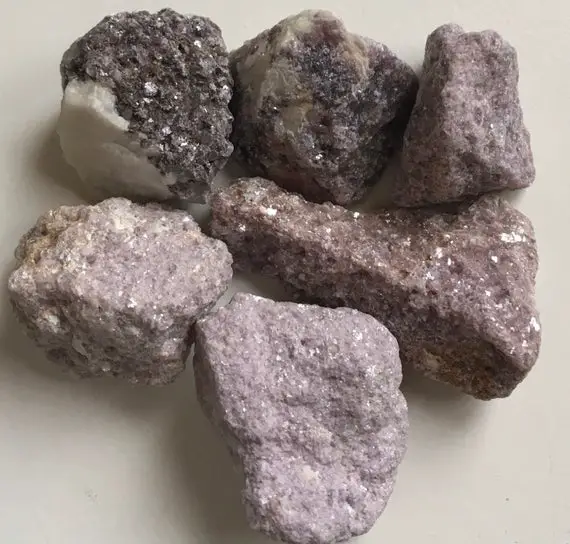 Lepidolite Natural Stone, Raw Stone, Healing Stone,healing Crystal, Chakra Stone, Spiritual Stone
