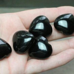 Shop Obsidian Shapes! Obsidian Stone Shaped 25 mm Heart K274 | Natural genuine stones & crystals in various shapes & sizes. Buy raw cut, tumbled, or polished gemstones for making jewelry or crystal healing energy vibration raising reiki stones. #crystals #gemstones #crystalhealing #crystalsandgemstones #energyhealing #affiliate #ad