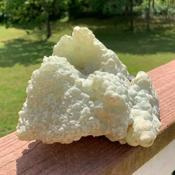 8.3lb Prehnite With Epidote - Raw Mineral Specimen - Natural Crystal - Large Meditation Stone - Collectable Stone - From Mali