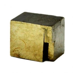 Shop Raw & Rough Pyrite Stones! Rough Pyrite Crystal (14mm x 12mm x 11mm) – Natural Raw Pyrite Cube | Natural genuine stones & crystals in various shapes & sizes. Buy raw cut, tumbled, or polished gemstones for making jewelry or crystal healing energy vibration raising reiki stones. #crystals #gemstones #crystalhealing #crystalsandgemstones #energyhealing #affiliate #ad