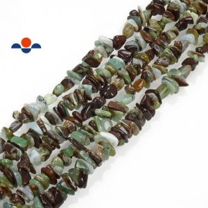Shop Chrysoprase Chip & Nugget Beads! Chrysoprase Irregular Pebble Nugget Slice Chips Beads 12-15mm 15.5" Strand | Natural genuine chip Chrysoprase beads for beading and jewelry making.  #jewelry #beads #beadedjewelry #diyjewelry #jewelrymaking #beadstore #beading #affiliate #ad