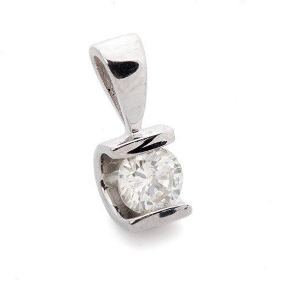 Diamond Pendant 0.70 Ct-white Gold Pendant 14k-gold Diamond Pendant-women Jewelry-for Her-anniversary Gift-holidays Present-diamond Necklace