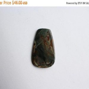 Large Morrisonite Jasper Cabochon – Natural Green Stone Cab – Destash | Natural genuine stones & crystals in various shapes & sizes. Buy raw cut, tumbled, or polished gemstones for making jewelry or crystal healing energy vibration raising reiki stones. #crystals #gemstones #crystalhealing #crystalsandgemstones #energyhealing #affiliate #ad