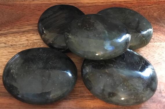 Labradorite Palm Stone, Bringer Of Light, Mystical And Protective Stone, Healing Stone, Chakra Stone, Spiritual Stone, Gemstone, Meditation