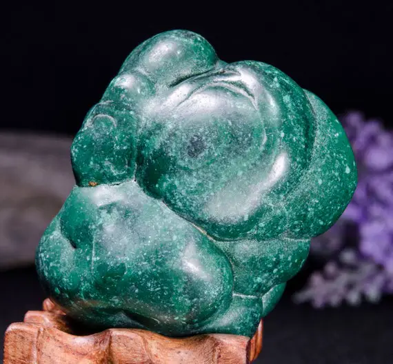 Best Large Polished Green Malachite Stone -tumbled Stones For Decoration/pocket Stones/healing Crystals/valentines Gift-32*43*50mm-121g#3847