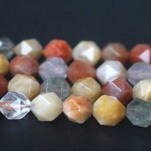 Shop Quartz Chip & Nugget Beads! Quartz Faceted Nugget Beads,6mm/8mm/10mm/12mm Faceted Quartz Nugget Beads,15 inches one starand | Natural genuine chip Quartz beads for beading and jewelry making.  #jewelry #beads #beadedjewelry #diyjewelry #jewelrymaking #beadstore #beading #affiliate #ad