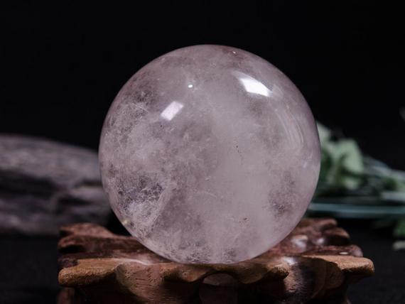 2.67" Natural Crystal Quartz Sphere/white Clear Quartz Ball/fortune Teller Quartz Ball/special Gift/healing Crystal-68 Mm 506 G