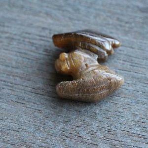 Tiger Eye Stone Bat Figurine F267 | Natural genuine stones & crystals in various shapes & sizes. Buy raw cut, tumbled, or polished gemstones for making jewelry or crystal healing energy vibration raising reiki stones. #crystals #gemstones #crystalhealing #crystalsandgemstones #energyhealing #affiliate #ad