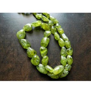 Shop Peridot Chip & Nugget Beads! 10mm To 12mm Peridot Nuggets, Peridot Beads, Nugget Beads,  Peridot Plain Beads, Peridot Tumbles For Jewelry (16IN To 8IN Options) | Natural genuine chip Peridot beads for beading and jewelry making.  #jewelry #beads #beadedjewelry #diyjewelry #jewelrymaking #beadstore #beading #affiliate #ad