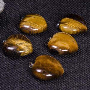 Shop Tiger Eye Shapes! Polished Hand Carved Tiger eye Stone Heart Shaped/Natural Tiger eye Stone/Worry stone/Decoration/Pendants/Love Stone/Gift for her-Drilled | Natural genuine stones & crystals in various shapes & sizes. Buy raw cut, tumbled, or polished gemstones for making jewelry or crystal healing energy vibration raising reiki stones. #crystals #gemstones #crystalhealing #crystalsandgemstones #energyhealing #affiliate #ad
