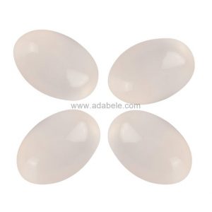 Shop Agate Cabochons! 2pcs AAA Natural White Agate Translucent Oval Cabochon Arc Bottom Gemstone beads 20x15mm or 0.79" x 0.6" #GN23 | Natural genuine stones & crystals in various shapes & sizes. Buy raw cut, tumbled, or polished gemstones for making jewelry or crystal healing energy vibration raising reiki stones. #crystals #gemstones #crystalhealing #crystalsandgemstones #energyhealing #affiliate #ad