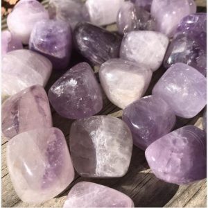 Shop Tumbled Amethyst Crystals & Pocket Stones! Amethyst Crystals – XL, Grade A | Natural genuine stones & crystals in various shapes & sizes. Buy raw cut, tumbled, or polished gemstones for making jewelry or crystal healing energy vibration raising reiki stones. #crystals #gemstones #crystalhealing #crystalsandgemstones #energyhealing #affiliate #ad