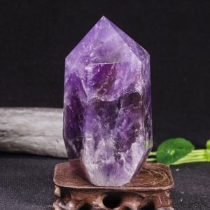 Shop Ametrine Points & Wands! Best Clear Rainbow Natural Ametrine Amethyst Point/Natural Amethyst Tower/Purple Crystal Ornaments /Amethyst decoration-59*61*134 mm-893 g | Natural genuine stones & crystals in various shapes & sizes. Buy raw cut, tumbled, or polished gemstones for making jewelry or crystal healing energy vibration raising reiki stones. #crystals #gemstones #crystalhealing #crystalsandgemstones #energyhealing #affiliate #ad