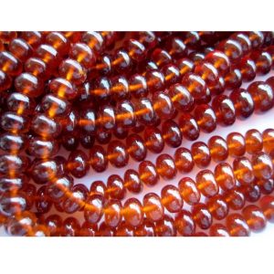 Shop Garnet Rondelle Beads! Hessonite Garnet – AAAgems – Rondelle Beads – 8mm To 5mm Beads – 16 Inch Strand – 115 Pieces | Natural genuine rondelle Garnet beads for beading and jewelry making.  #jewelry #beads #beadedjewelry #diyjewelry #jewelrymaking #beadstore #beading #affiliate #ad
