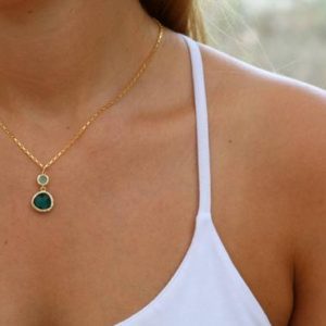 Shop Zircon Necklaces! Crystal Pendant Necklace,Dainty Gold Necklaces,Zircon Necklace,Cute Necklaces,Everyday Necklace,Gem Necklace,Necklace for Teen Girls | Natural genuine Zircon necklaces. Buy crystal jewelry, handmade handcrafted artisan jewelry for women.  Unique handmade gift ideas. #jewelry #beadednecklaces #beadedjewelry #gift #shopping #handmadejewelry #fashion #style #product #necklaces #affiliate #ad