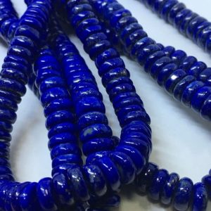 Shop Lapis Lazuli Bead Shapes! Finest quality AAA 100% Natural lapis disc shape beads,16 inch lapis smooth disc beads 8-10.5mm | Natural genuine other-shape Lapis Lazuli beads for beading and jewelry making.  #jewelry #beads #beadedjewelry #diyjewelry #jewelrymaking #beadstore #beading #affiliate #ad