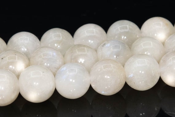 8mm Milky Yellow Rainbow Moonstone Beads Grade A Genuine Natural Gemstone Full Strand Round Beads 15.5" /7.5" Bulk Lot Options (110735-3232)