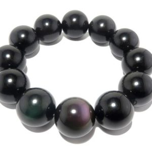 Rainbow Obsidian Bracelet Protection Stone | Natural genuine Rainbow Obsidian bracelets. Buy crystal jewelry, handmade handcrafted artisan jewelry for women.  Unique handmade gift ideas. #jewelry #beadedbracelets #beadedjewelry #gift #shopping #handmadejewelry #fashion #style #product #bracelets #affiliate #ad