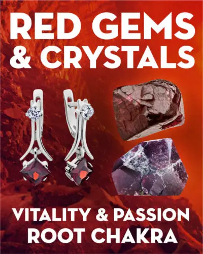 What Do Red Gemstones & Crystals Mean?. Learn the names and meanings of red gemstones &amp; crystals including garnet, ruby, and red spinel.
What do red gemstones mean?
Red gemstones correspond to the root chakra, vitality, and passion. They each have different meanings, but red in general brings renewed energy and purpose, confidence, determination, and stamina.

If you feel like life is passing you by, red crystals can help you rediscover your zest for... #gemstones #crystals #beadage