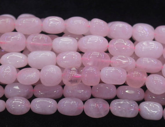 Natural Rose Quartz Nugget Beads,natural Quartz Beads Wholesale Bulk Supply,15 Inches One Starand