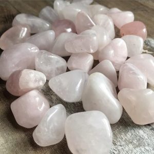 Shop Tumbled Rose Quartz Crystals & Pocket Stones! Rose Quartz Crystals | Natural genuine stones & crystals in various shapes & sizes. Buy raw cut, tumbled, or polished gemstones for making jewelry or crystal healing energy vibration raising reiki stones. #crystals #gemstones #crystalhealing #crystalsandgemstones #energyhealing #affiliate #ad