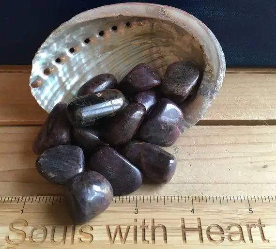 Ruby Medium Tumbled Healing Stone, Healing Crystal, Spiritual Stone, Meditation