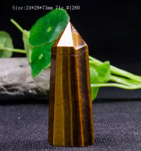 Best Yellow Sheen Tiger's Eye Tower/natural Tiger's Eye Point/tumbled Tiger's Eye/energy Stone/decoration/special Gift/crystal Grid