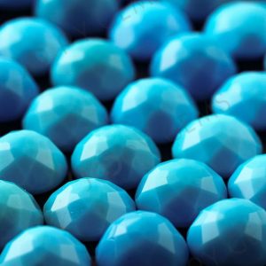 Turquoise Rose Cut Cabochon 6mm Round – per stone | Natural genuine stones & crystals in various shapes & sizes. Buy raw cut, tumbled, or polished gemstones for making jewelry or crystal healing energy vibration raising reiki stones. #crystals #gemstones #crystalhealing #crystalsandgemstones #energyhealing #affiliate #ad