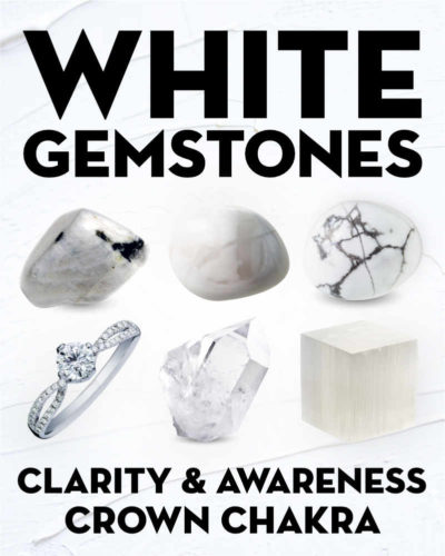 White stone ring on sale meaning