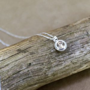 Shop Zircon Necklaces! Sterling Silver Gemstone Necklace, Yellow Zircon Silver Pendant, Minimalist Necklace | Natural genuine Zircon necklaces. Buy crystal jewelry, handmade handcrafted artisan jewelry for women.  Unique handmade gift ideas. #jewelry #beadednecklaces #beadedjewelry #gift #shopping #handmadejewelry #fashion #style #product #necklaces #affiliate #ad