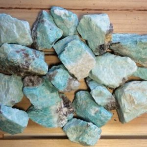 Amazonite Natural Raw Stone, Soothing, Healing Stone, Soothes Emotions, Energies Luck And Love, Healing Crystal | Natural genuine stones & crystals in various shapes & sizes. Buy raw cut, tumbled, or polished gemstones for making jewelry or crystal healing energy vibration raising reiki stones. #crystals #gemstones #crystalhealing #crystalsandgemstones #energyhealing #affiliate #ad